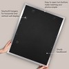 Americanflat 22x28 Frame in Silver - Use as 18x24 Frame with Mat or 22x28 Poster Frame Without Mat - 4 of 4