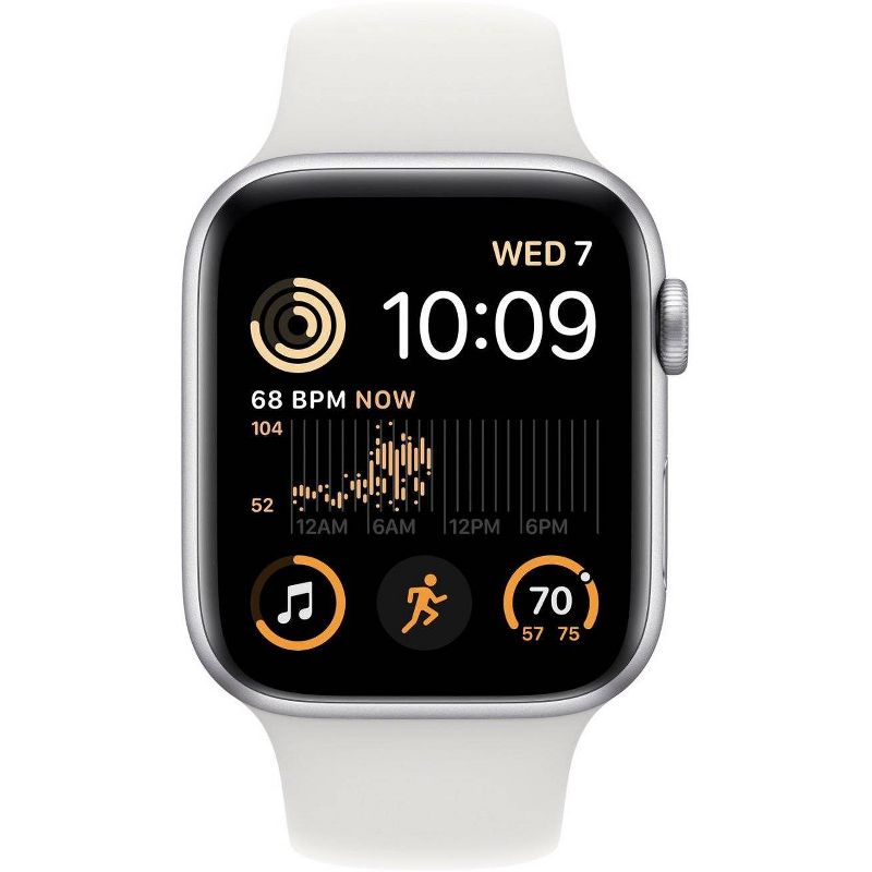 Refurbished Apple Watch SE GPS (2022, 2nd Generation) Aluminum Case - Target Certified Refurbished, 2 of 6