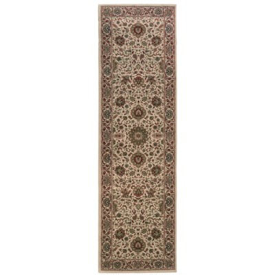 Oriental Weavers Ariana 172W3 Ivory/ Green Indoor Area Rug - 2'3" x 7'9"