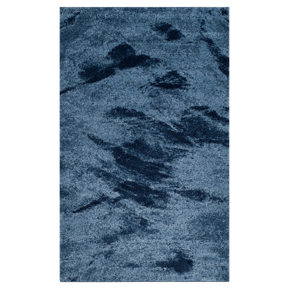 Kenzie Area Rug - Light Blue / Blue ( 4' X 6' ) - Safavieh