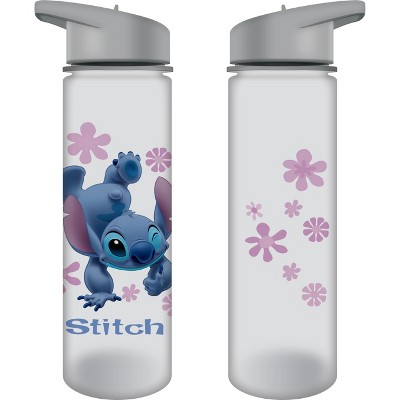 Silver Buffalo Disney Lilo & Stitch Bubble Tea Plastic Water Bottle And  Decal Sticker Set : Target