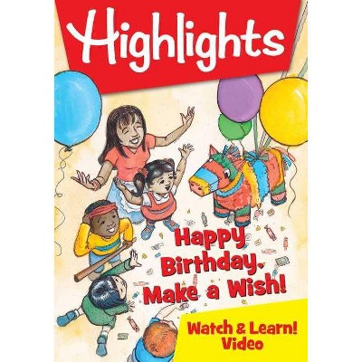 Highlights Watch & Learn: Happy Birthday / Make A Wish! (DVD)(2020)