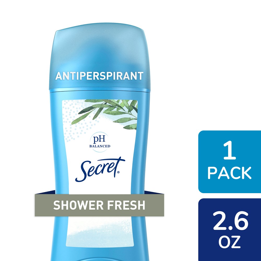 UPC 037000123453 product image for Secret Shower Fresh Invisible Solid Antiperspirant & Deodorant - 2.6oz | upcitemdb.com