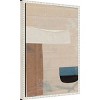 16"x23" Sauna Serenity by Dan Hobday Framed Canvas Wall Art Print White - Amanti Art: Modern Lithograph, Vertical Display - 2 of 4