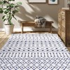 Area Rugs Washable Rugs Bedroom Decor Moroccan Throw Rugs Geometric Carpet Living Room Rug Modern Area Rug for Bedroom Boho Rug - 3 of 4