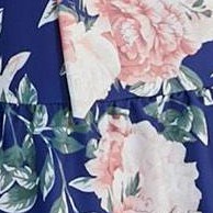 navy blue flower
