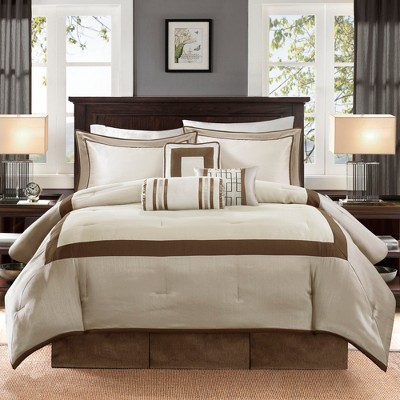 Grungis 7-Piece Bed Sheets Set with Neutral Color Palette Fabric,Machine Washable for Easy Care,Bedding Set