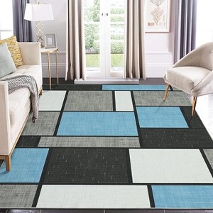 Coucheta Washable Area & Runner Rug Collection - Multiple Sizes & Styles, Non-Slip & Machine Washable for Indoor Use - 1 of 4