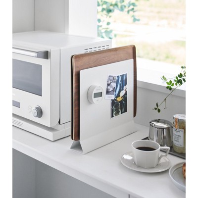 Slim Black Steel Placemat and Tray Stand for Kids