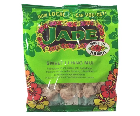 Jade Sweet Li Hing Mui Dried Plums - 1.25oz