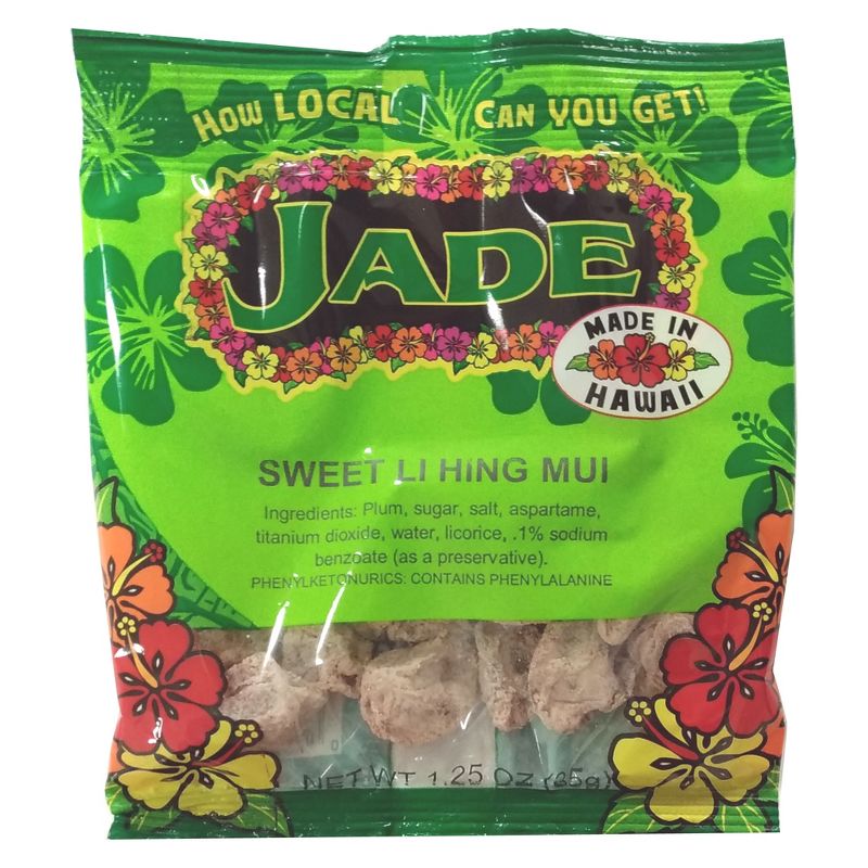 Jade Sweet Li Hing Mui Dried Plums - 1.25oz, 1 of 2