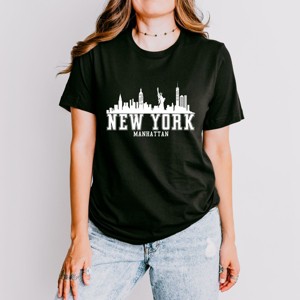 Simply Sage Market New York Manhattan Short Sleeve Tee - 1 of 4