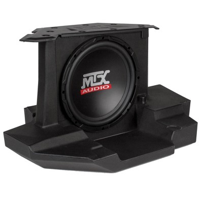 MTX Audio GENERAL-10 Amplified 10" Subwoofer Enclosure - Compatible With Select 2017+ Polaris General Vehicles