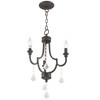 Livex Lighting Glendale 3 - Light Chandelier in  English Bronze - 3 of 4