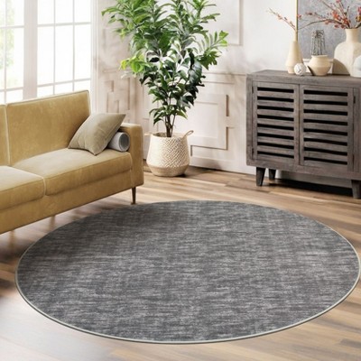 Machine Washable Area Rug With Non-Slip Backing Stain Resistant Easy Cleaning Indoor Carpet For Living Room Bed Dining Room Playroom Office