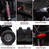 24V 2 Seaters Ride On UTV car with Remote Control for Kids, 4WD Motors Electric Vehicle - 3 of 4