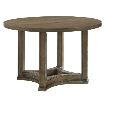 Sapphtopaz Round Dining Table Kitchen Table 31.5" Modern Small Circle Kitchen Table with Metal Black Legs for Kitchen, Small Spaces