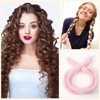 YEVYO Satin heatless hair curler, Lazy Natural Soft Wave DIY heatless curls for Sleep in Overnight, for All Hair Types - 3 of 4