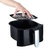 Salton Digital Air Fryer XL, 5 L/5.3 Qt, 8 Pre-Programmed Functions for Oil Free Frying with Temperature Control & Overheat Protection, Black (AF2085) - 2 of 4