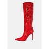 Sitarah Sequin Embellished Stiletto Long Boots Women - 3 of 4