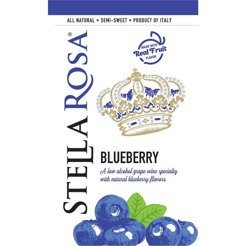 Stella Rosa Blueberry Wine - 2pk/250ml Cans, 5 of 16