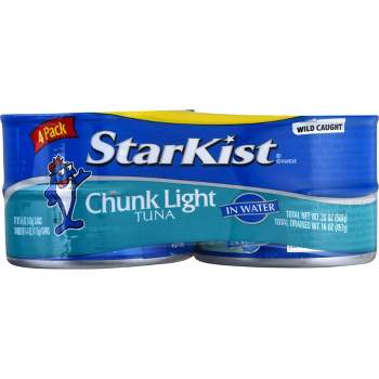 StarKist Chunk Light Tuna in Water - 5oz/4ct