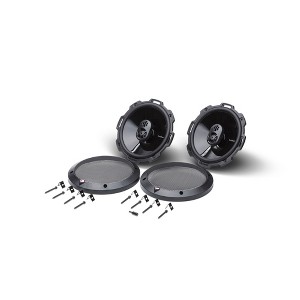 Rockford Fosgate P1675 6.75” Full Range 3-Way With 5x7" & 6x9" Adapters- 60 Watts Rms, 120 Watts Peak, Grilles Included - 1 of 4
