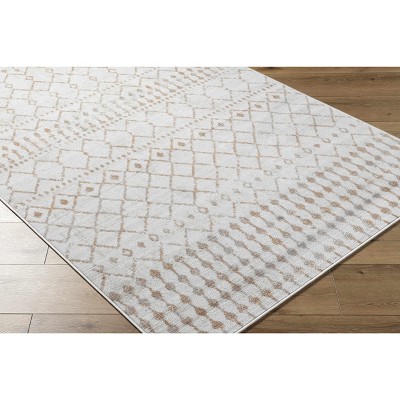 Hauteloom Scandi Brown All Over Pattern Rug