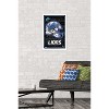 Trends International NFL Detroit Lions - Neon Helmet 23 Framed Wall Poster Prints - 2 of 4