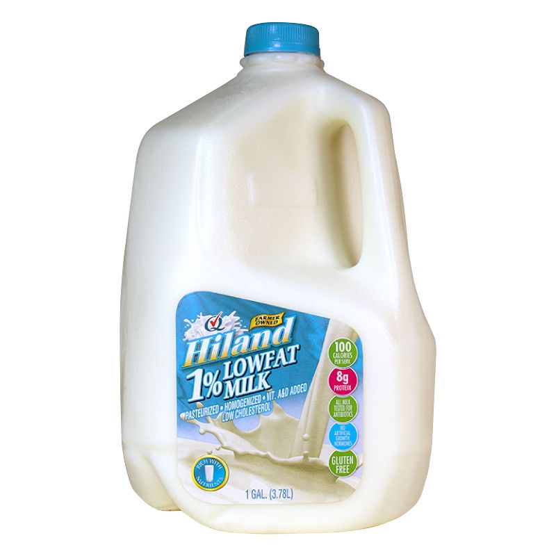Hiland 1% Milk - 1gal, 1 of 5