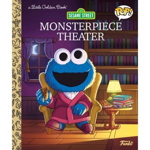 Sesame Street: Monsterpiece Theater (Funko Pop!) - (Little Golden Book) by  Golden Books (Hardcover) - 1 of 1