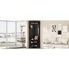 VYNXARIA Minimalist Corner Hall Tree with Shoe Bench & Adjustable Shelf - Stylish Storage Solution - 3 of 4