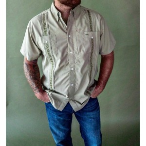 Men's Guayabera Libre Shirt - Texas Standard - 1 of 4