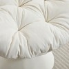 Racxily Oversized Swivel Accent Chair, 360 Swivel Barrel Chair, Papasan Chair for Living Room Bedroom - 4 of 4