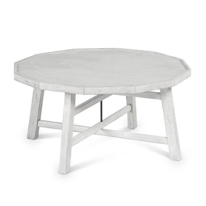 Paisley Cocktail Table Wood Alabaster - Steve Silver Co., 1 of 5
