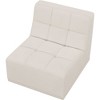 Meridian Furniture,Relax Velvet Armless Chair - 3 of 4