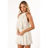 Petal and Pup Womens Mindy Halterneck Romper - 3 of 4