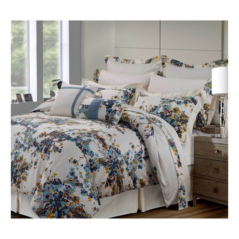  Tribeca Living Queen Bed Sheet Set, Soft Cotton Sateen