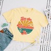 Simply Sage Market Women's Let the Sunshine In Short Sleeve Relaxed Fit Cropped Graphic Tee - image 3 of 3