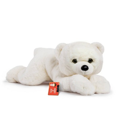 FAO Schwarz 22" Adopt-A-Pets Polar Bear Stuffed Animal with Adoption Certificate