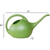 Novelty Indoor Plastic Watering Can, 0.5 Gallon, Green - 2 of 4