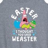Women's - SpongeBob Squarepants - Easter Weaster Graphic Racerback Tank - 2 of 4