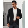 Clearlove Men's Button Down Blazer Casual Business Long Sleeve Lightweight Coat Jacket with Pockets - 2 of 4