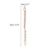 Unique Bargains Trendy Handbag Strap Pink White 1 Pc - 2 of 4