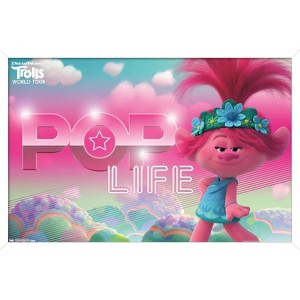 Trends International DreamWorks Trolls 2 - Pop Life Framed Wall Poster Prints - 1 of 4
