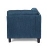 Hyland Contemporary Fabric Upholstered Chaise Lounge - Christopher Knight Home - 3 of 4