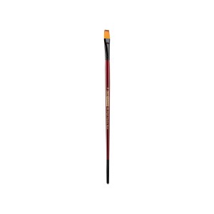 Creative Mark Ebony Splendor Synthetic Sable Paint Brush, Brights, Pack of 3, Teijin Multi-Filament Hair, Handcrafted Synthetic Paint Brushes for - 1 of 4