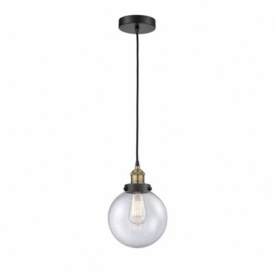 Beacon - 1 Light Mini Pendant In Industrial Style-11.5 Inches Tall and 8 Inches Wide
