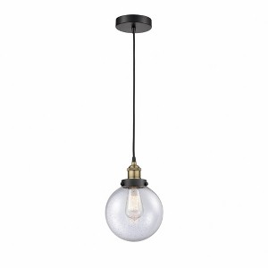 Beacon - 1 Light Mini Pendant In Industrial Style-11.5 Inches Tall and 8 Inches Wide - 1 of 1