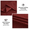 Inhand Microfiber Quilt Bedding Set, Soft Lightweight Coverlet For All Season - 3 of 4
